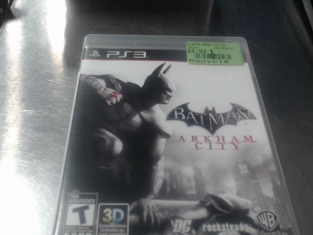 Batman arkham city ps3