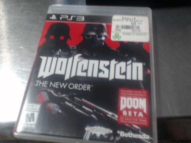 Wolfenstein the new order ps3