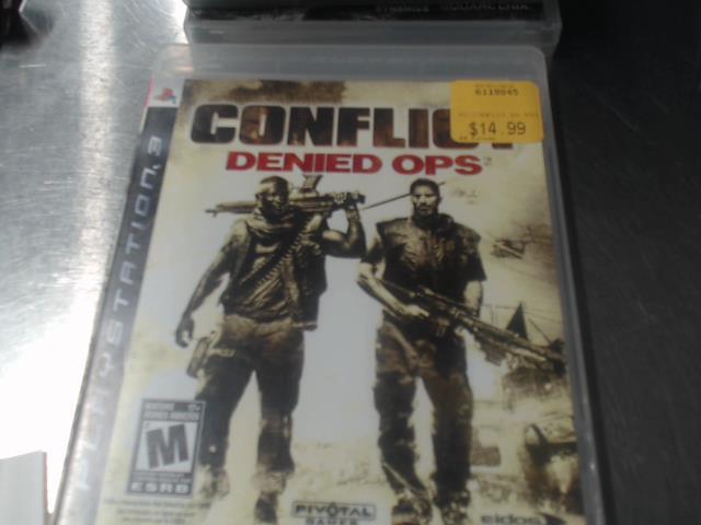 Conflict denied ops ps3