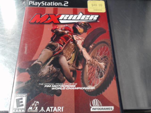 Mx rider ps2