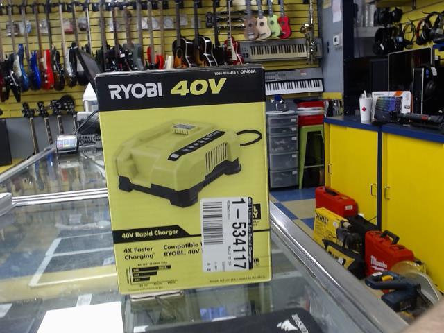 Chargeur ryobi 40v neuf