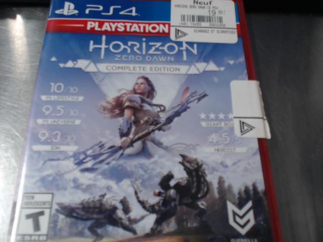 Horizon zero dawn complete edition ps4