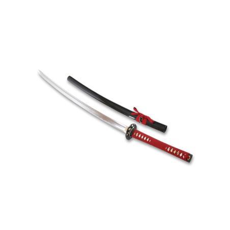 Katana dans une boite rouge