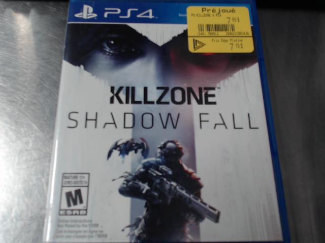 Killzone shadow fall  ps4