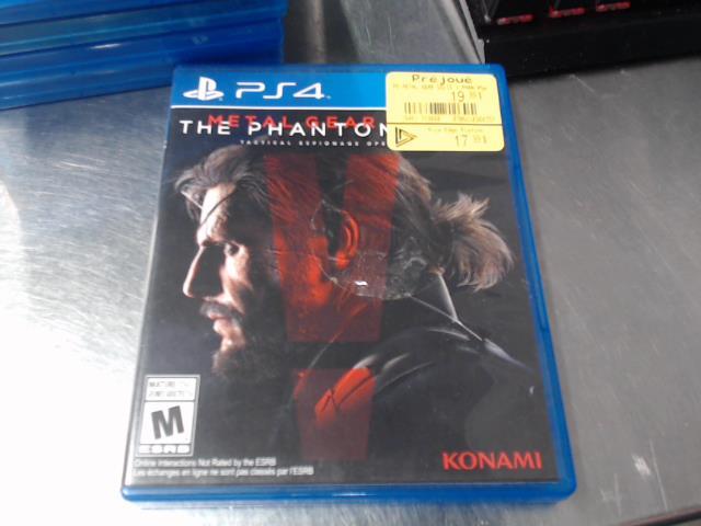 Metal gear solid v the phantom pain ps4