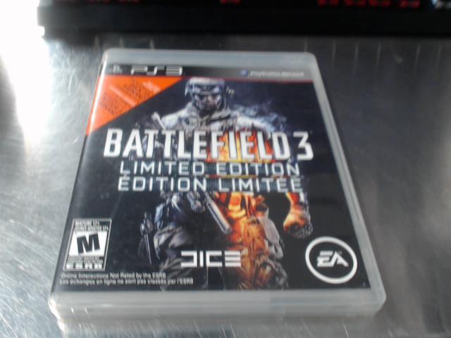 Battlefield 3 limited edition ps3