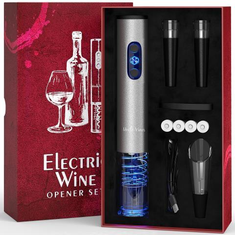 Electic wine opener set neuf