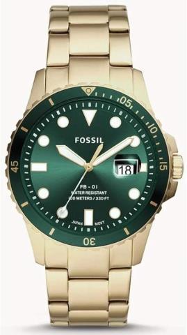 Montre fosil fs5658 bracelet plaque or