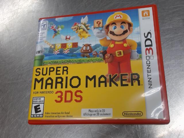 Super mario maker 3ds