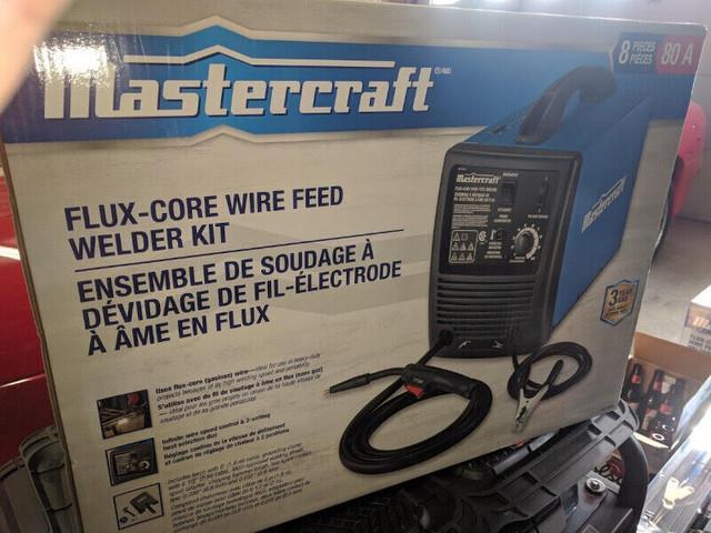 Flux-core wire feed welder kit