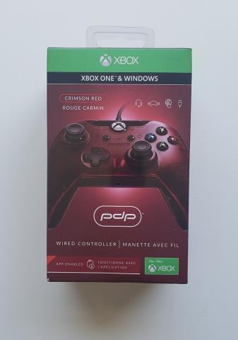 Manette filaire rouge pdp xbox one