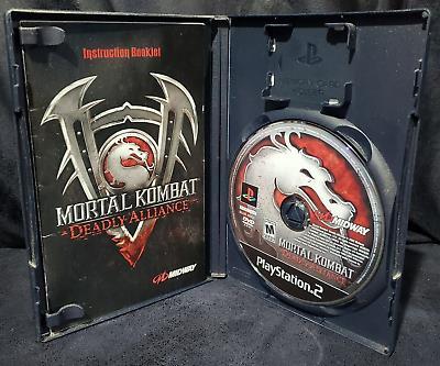 Mortal kombat deadly alliance cib ps2