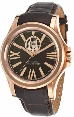 Bulova accu swiss automatic rose gold