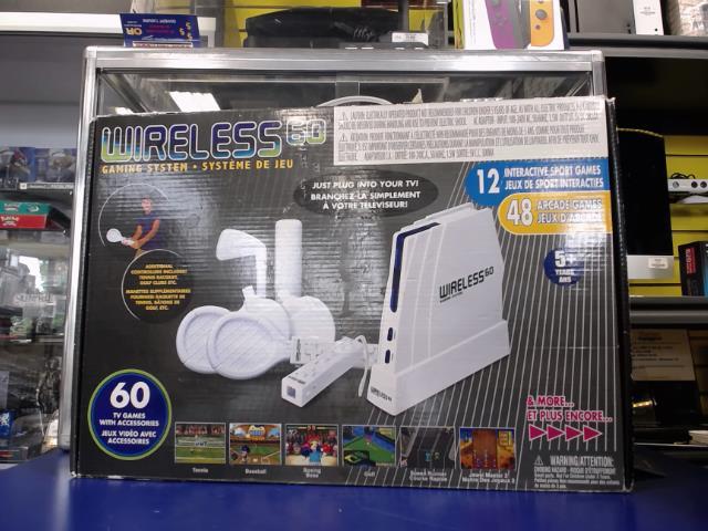 Wireless 60 gaming system