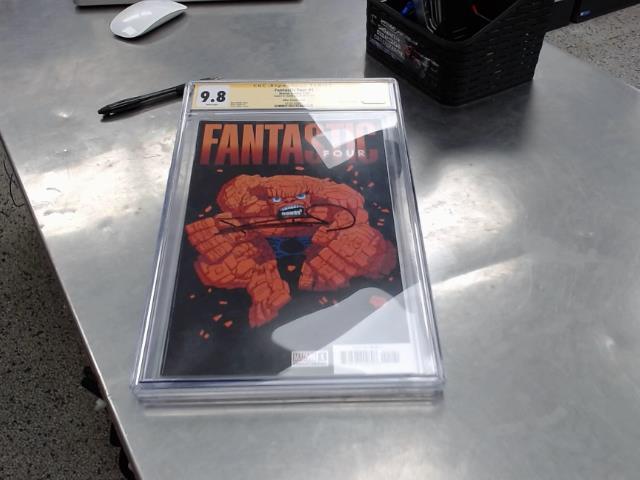 The thing graded 9.8 signed frank miller