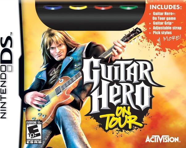 Nds guitar hero on tour