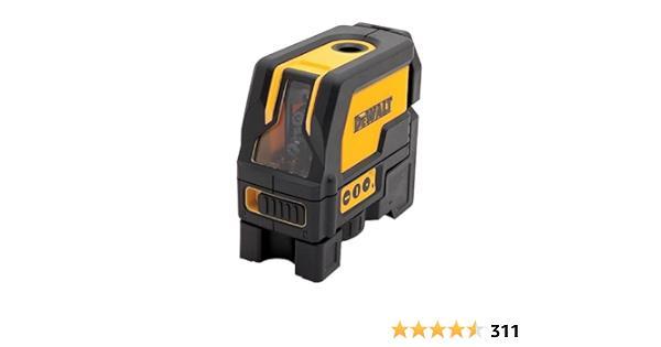 Laser dewalt dans caisse