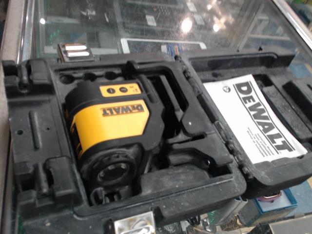 Laser dewalt rayon rouge