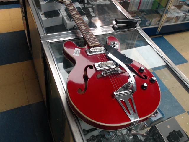 Guit electro rouge 60s japan