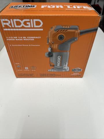 Toupie neuve ridgid