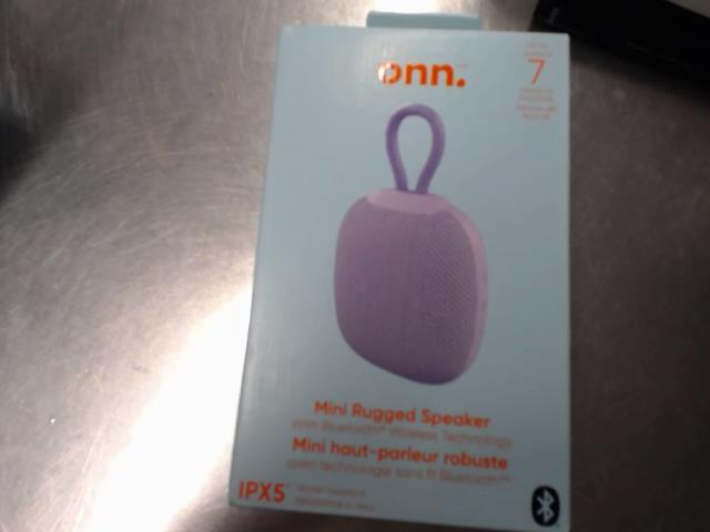 Mini rugged speaker mauve neuf