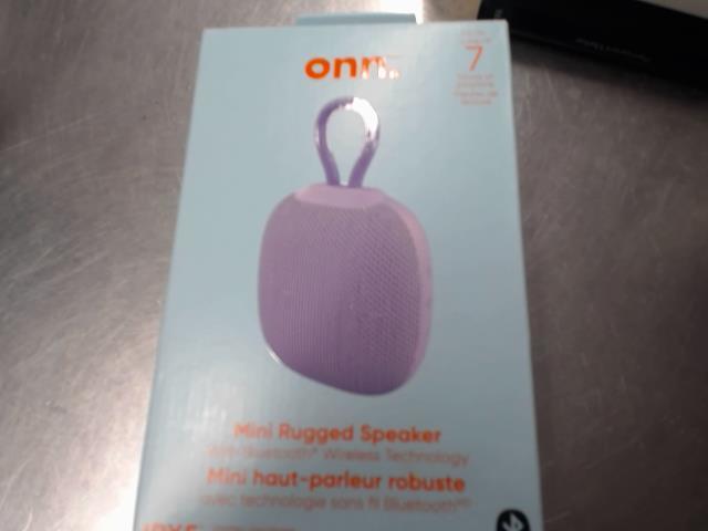 Mini rugged speaker mauve neuf