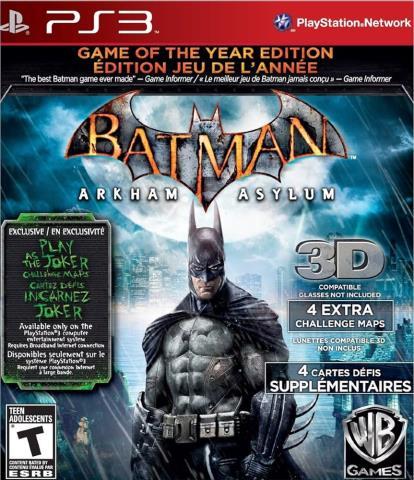 Batman arkham asylum ps3