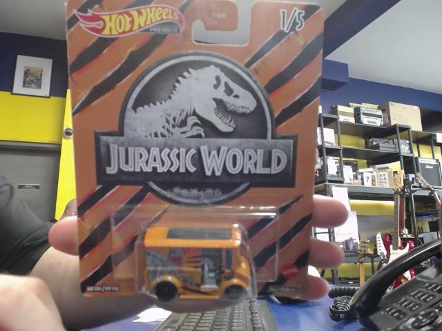 Hotwheels jurassic world breadbox