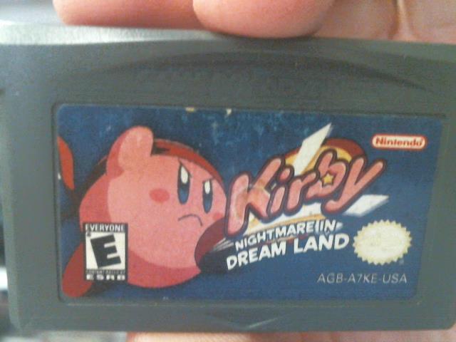 Kirby nightmare in dream land