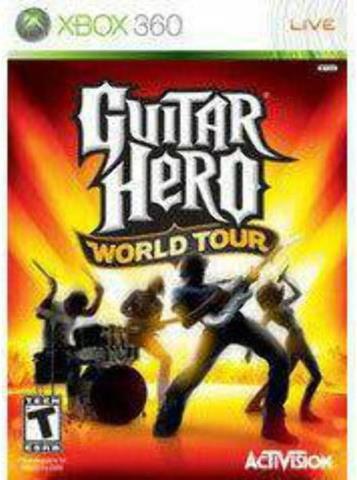 Guitar hero world tour xbox 360