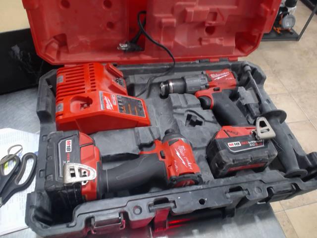 Kit impact+drill+ 2batt 5.0ah+ charg