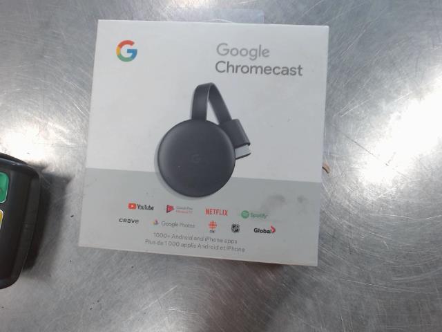 Chromecast avec boite