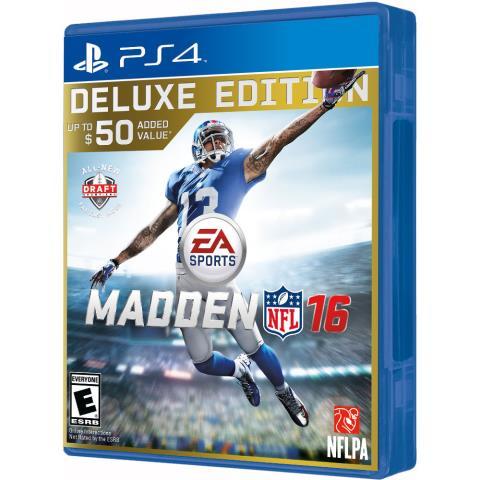 Madden 16 deluxe edition ps4