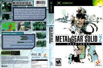 Metal gear solid 2 substance xbox