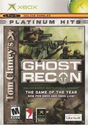 Ghost recon platinum hits xbox original