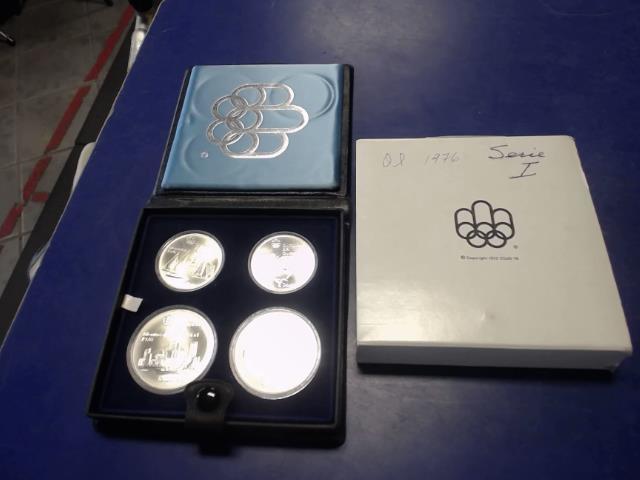 Ensemble pieces monnaie olympique 1976