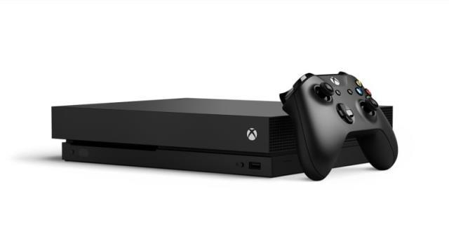 Microsoft xbox one x only console