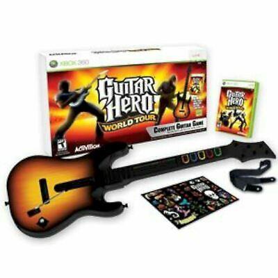 Guitar hero world tour xbox 360 bundle