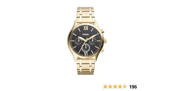 Chronograph fossil gold tone dsbo