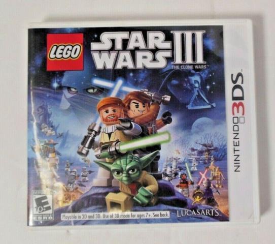 Lego star wars iii the clone wars 3ds