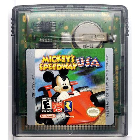 Mickeys speedway usa gameboy color