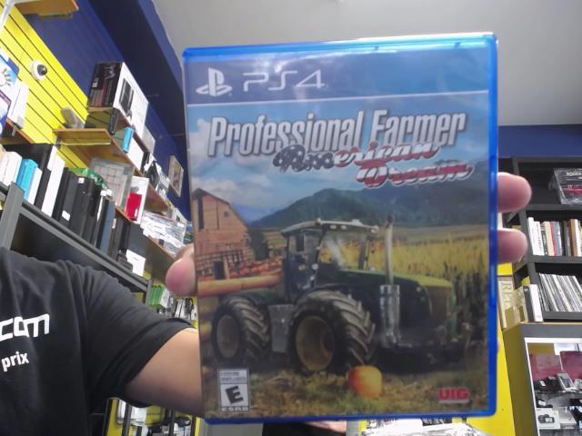 Professional farmer american dream