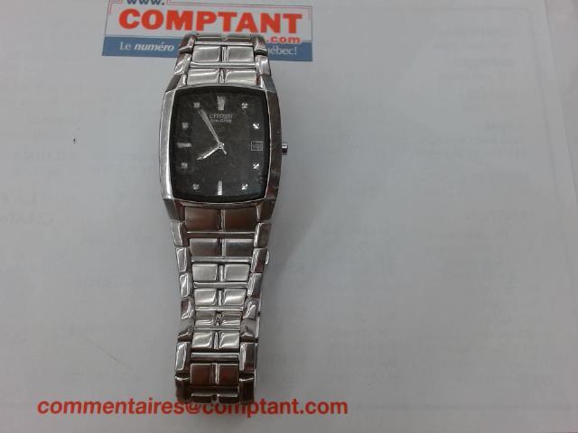 Montre citizen couleur argent