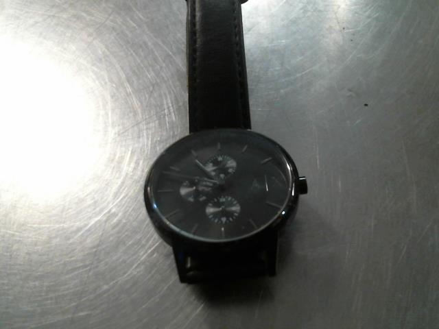 Montre noir quartz ax