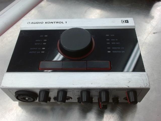 Native instruments audio kontrol 1