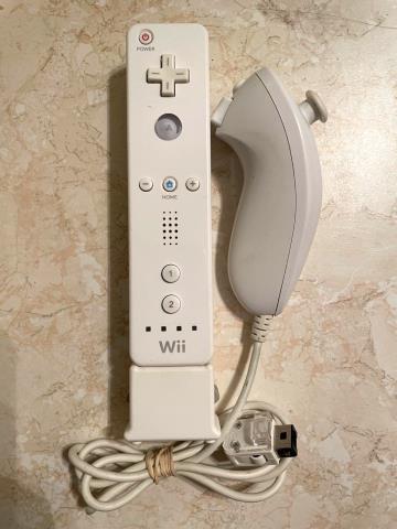 Wiimote with nunchuk and wii motion plus