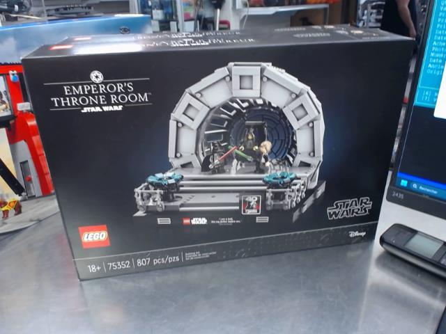 Lego emperor's throne room