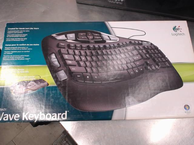 Clavier logitech waveboard+boite