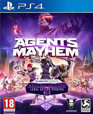 Agents of mayhem day one edition ps4