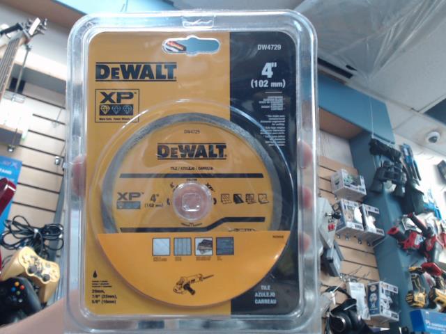 New diamond blade 4in